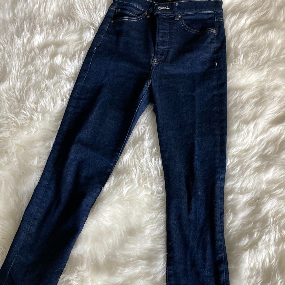 EXPRESS Straight Ankle Jeans